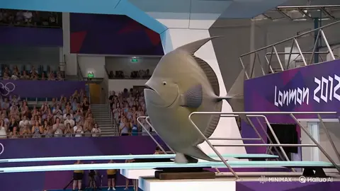 Animal Olympic diving 