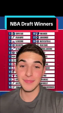 Who won the NBA draft??