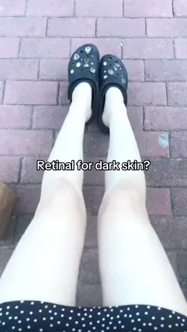 Retinal for dark skin #fyp #ผิวขาว #ขาวจริง #howto #ขาวไวขาวจริง #ขาวจริงบอกต่อ #ครีมผิวขาว #สครับผิวขาว #skineditor #ขาว 