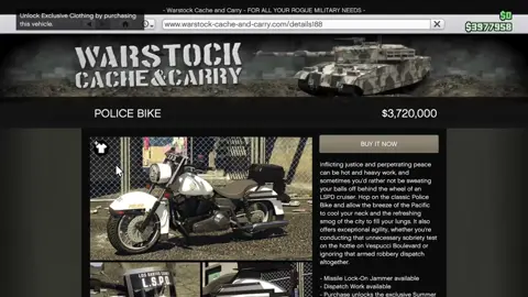 Reviewing The New Police Bike in gta online #gta #gta5online #gtaonline #gtav #grandtheftauto #fyp 
