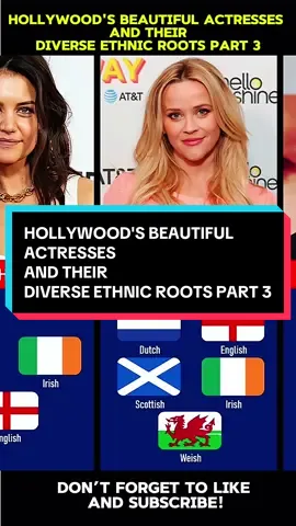 Diverse Beauty of Hollywood Actresses – You Won’t Believe Their Roots!