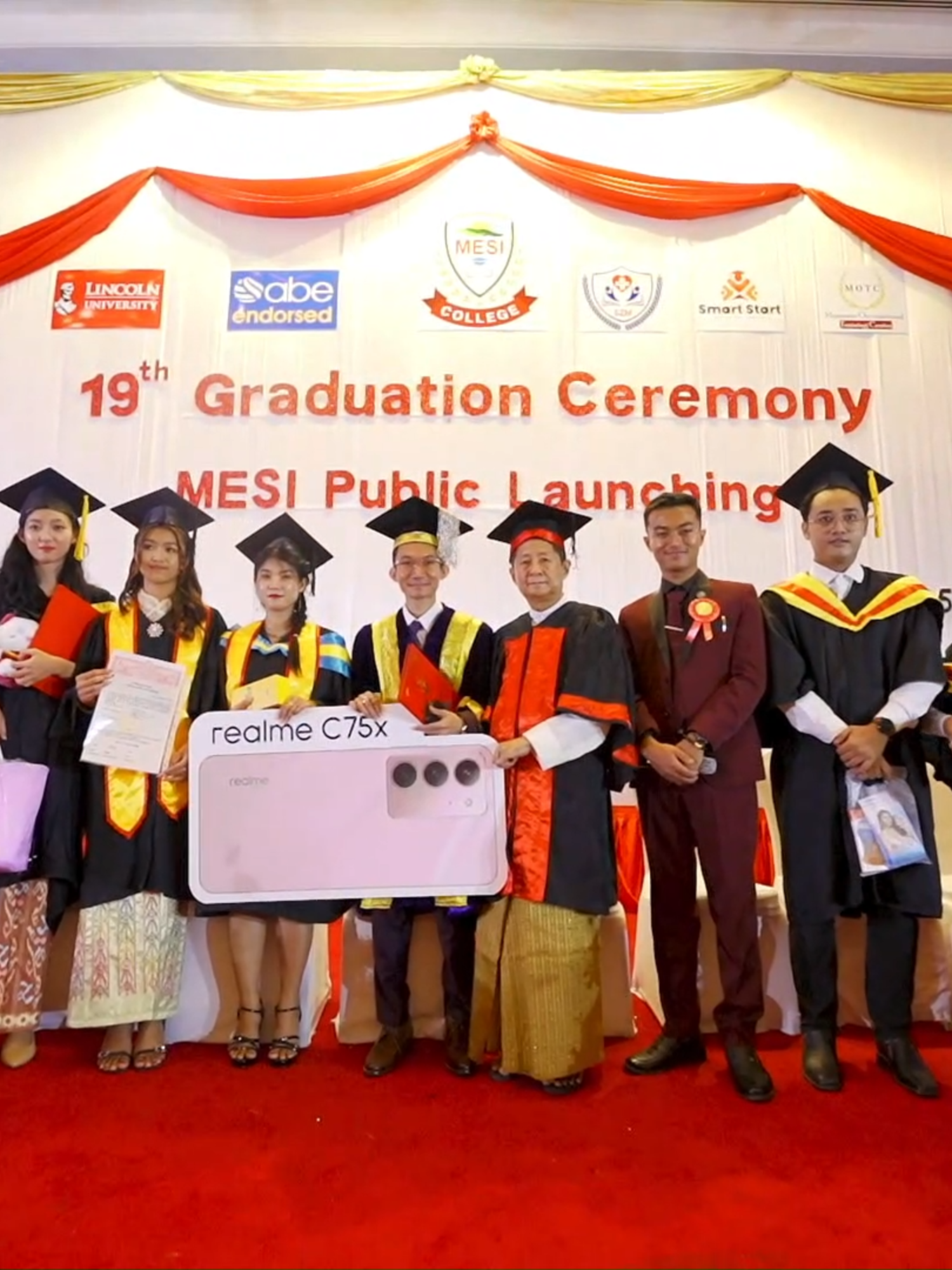 MESI College Group ၏ (19) ကြိမ်မြောက် ဘွဲ့နှင်းသဘင်အခမ်းအနားကြီးနှင့် Public Launching Ceremony ကို အောင်မြင်စွာ ကျင်းပခဲ့သော မှတ်တမ်း Video ကိုဂုဏ်ယူစွာ ဖော်ပြပေးလိုက်ရပါတယ်။👨‍🎓👨‍🎓👨‍🎓 MESI ၏ Graduation & Anniversary အခမ်းအနားကြီးကို အချိန်ပေး၍ တက်ရောက်ခဲ့ကြသော ဆရာ/ဆရာမကြီးများ၊ စီးပွားရေးလုပ်ငန်းရှင်ကြီးများ၊ ဟောပြောသူပညာရှင်များ၊စွန့်ဦးတီထွင်ခေါင်းဆောင်များ၊ ထူးချွန်ဆုရရှိသူများ၊ ဘွဲ့ရမောင်မယ်များ၊ ကူညီပံ့ပိုးပေးခဲ့သော Sponsor လုပ်ငန်းများ၊ မိတ်ဖက် MOU အဖွဲ့အစည်းများနှင့် ဧည့်ပရိတ်သတ်များကို Team MESI မှ အထူးပင်ကျေးဇူးတင်ရှိပါသည်။ 👨‍🎓 MESI College Group ရဲ့ Public Launching Ceremony နှင့်အတူ ပူးတွဲကျင်းပခဲ့တဲ့ MESI 19th Graduation Ceremony ကို ဖဲကြိုးဖြတ်ဖွင့်လှစ်ခြင်း၊ ထူးချွန်သောကျောင်းသားကျောင်းသူများကို Higher Mark Award များပေးအပ်ခြင်း၊ Shareholder ကြီးများ၊ Corporate Company ကြီးများ၊Sponsored Company ကြီးများနှင့် Professional ပညာရှင်များကို Award များ ထိုက်တန်စွာ ဂုဏ်ပြုခြင်းနှင့် တန်ဖိုးကြီး Lucky Draw များဖြစ်သော realme C75 ဖုန်း၊ realme 145G ဖုန်း၊ ရွှေလက်စွပ်၊ MESI လက်ဆောင်ခြင်း၊Share စာချုပ်များ၊ ငွေသားတစ်သိန်း၊Kathryn Beauty Set, နာရီတို့ကို မဲဖောက်ပေးခြင်း အစီအစဉ်များဖြင့် ခမ်းနားစွာ ကျင်းပခဲ့ပါတယ်။🎉🎉🎉🎉 👨‍🎓 MESI College Group ၏ အခမ်းအနားပွဲကြီးသို့ အချိန်ပေး ကြွရောက်ခဲ့ကြသောကျောင်းသားများနှင့် မိဘများ၊ ဆရာသမားများ၊ Company အဖွဲ့ဝင်လူကြီးများနှင့် Professional ပညာရှင်များ၊ Shareholder ကြီးများ၊ Corporate ကုမ္ပဏီများ၊ ပါဝင်အားဖြည့်ပံ့ပိုးပေးသော Sponsored Company ကြီးများနှင့် ဧည့်သည်တော်များအားလုံးကို ဆရာဦးဇင်ဖြိုးပိုင်နှင့် Team MESI မှ အထူးပင် ကျေးဇူးတင်ရှိပါသည်။ MESI College ၏ ဘွဲ့ရကျောင်းသားမောင်မယ်များကဲ့သို့ MESI မှာ ပညာသင်ကြားဖို့ စိတ်ဝင်စားတဲ့ ကျောင်းသားကျောင်းသူများအနေနဲ့ (19) ကြိမ် မြောက် ဘွဲ့နှင်းသဘင် အထိမ်းအမှတ်အနေနဲ့ ပေးအပ်မယ့် ပညာသင်ဆုများကို ရယူလျှောက်ထားနိုင်ပါပြီ။ https://forms.cloud.microsoft/r/K41NT5mYAC 