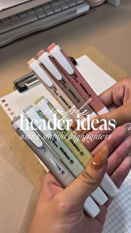 ✧･ﾟsimple header ideas using the new swing cool nature colors from @STABILO.PH 🍃🍂 ･ﾟ✧ get the new swing cool nature colors here: @stacey 🧸🤎  #fyp #staceystudies #headerideas #aesthetic #studytok 