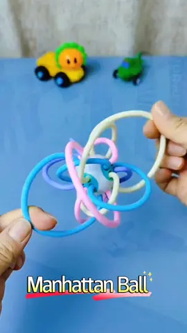 You can start training your baby's grasping ability at three months old. This will have an immediate positive impact on her manual skills and learning ability in the future! #manhattanball #childrentoys #childrengoods #fyppppppppppppppppppppppp #educationaltoys #babygoodies 
