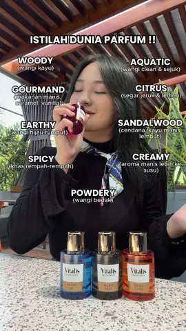DISAVE DULU YA GUYS SAPA TAHU BUTUH! Pilih parfum tuh bukan cuma soal wangi, tapi juga soal vibes. Yuk kenalan dulu sama notes-nya~ #YourScentYourSpotlight #VitalisEDP #parfumvitalis #parfumereccomended #pesonavitalis 