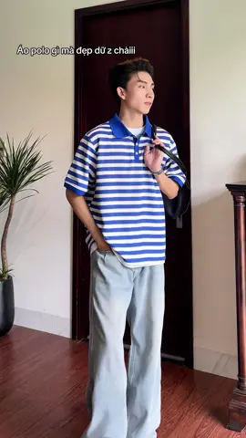 Áo polo kẻ cho ae nhá #outfitideas #steve #outfit #viral #fyp #LearnOnTikTok 