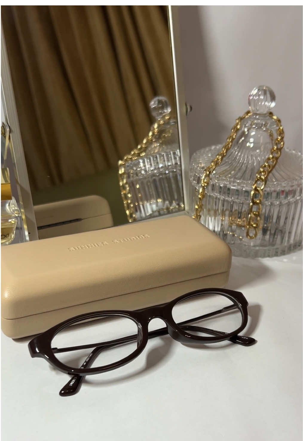 new specs from @Sunnies Studios ⋆.˚  PS. maybe they forgot to put fillers lang sa box huhu  #sunniesstudios #specs #opticalframes 