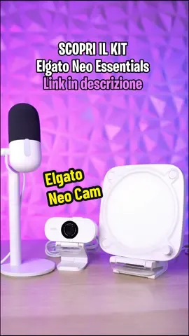 📷 FACECAM NEO di Elgato Video nitido in Full HD, zero lag, qualità da pro. Perfetta per streaming, call e contenuti social. Plug & play: connettiti e sei in scena. @Elgato  Kit completo: https://amzn.to/4kyqs0W FACECAM NEO: https://amzn.to/3T9Lk2g  🎬 Guarda la differenza. #Elgato #FacecamNEO #WebcamPro #StreamingGear #ContentCreator #FullHDWebcam 