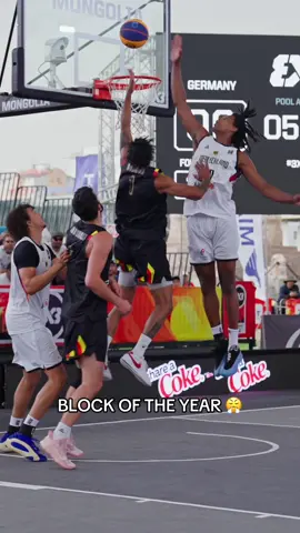 Fabian Guiessmann is a prodigy 🤯😤 Block of the year no 🧢 #3x3WC #3x3Basketball 