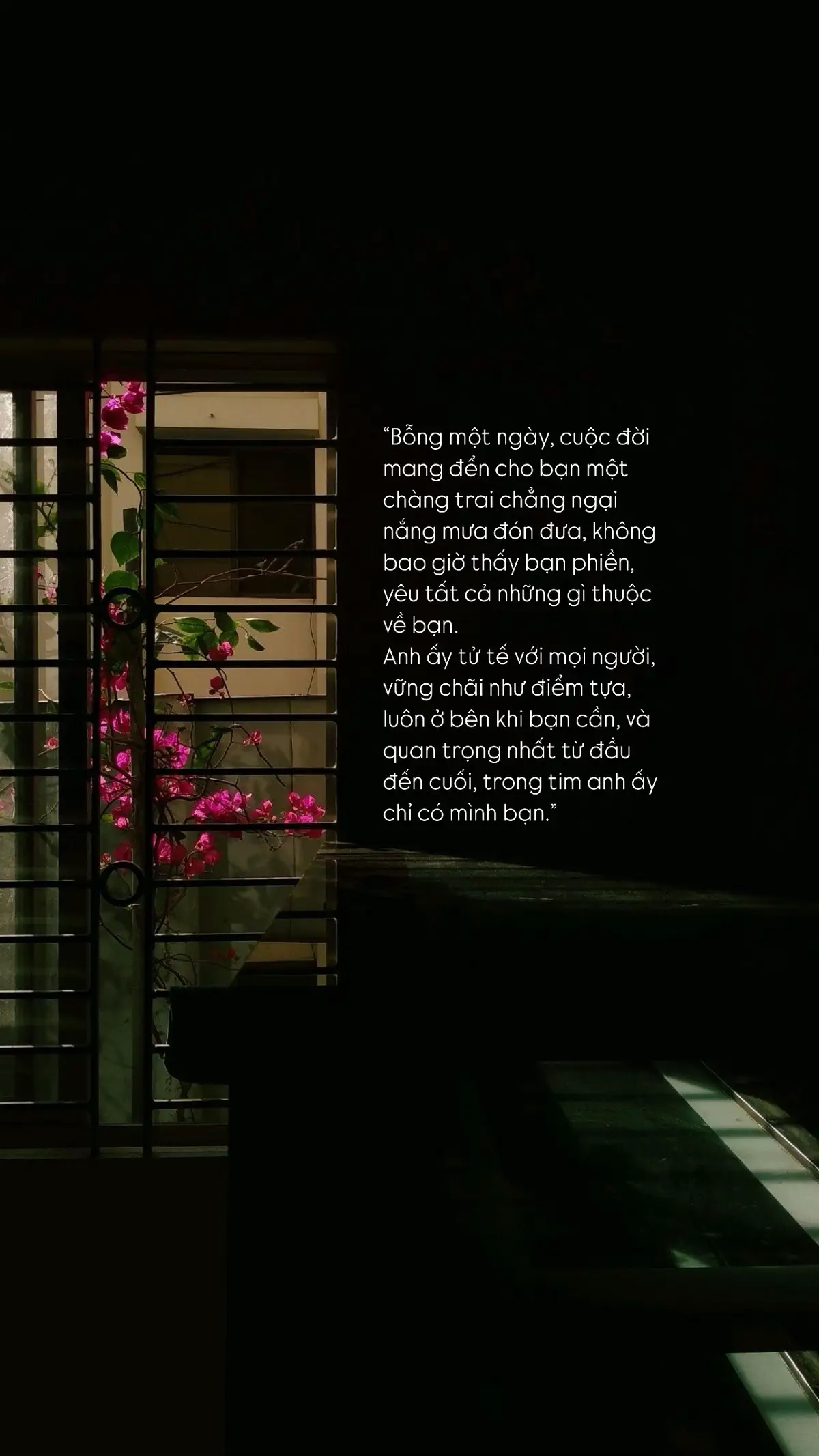 “bỗng một ngày…”