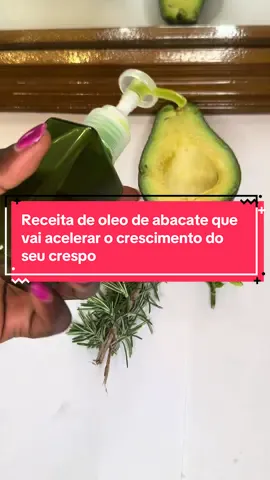 Óleo caseiro de abacate 🥑 e alecrim que vai acelerar muito o crescimento do seu crespo #angola🇦🇴portugal🇵🇹brasil🇧🇷 #moçambique🇲🇿 #foryoupage❤️❤️ #vaiprofy 