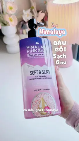 💦Dầu gội đã xịn còn được tặng chai sữa tắm siu to xìn xò nữa iu gì đâu😋#muoihonghimalaya #himalayapinksalt  #lieuphapsachgau #daugoi #trigau #chamsoctoc 