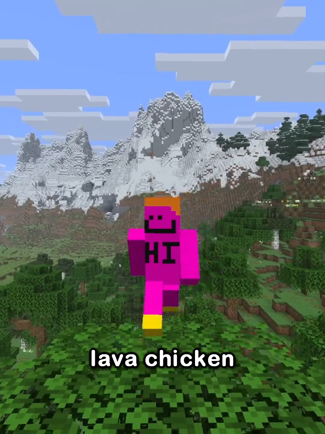 Lava Chicken is in Minecraft.