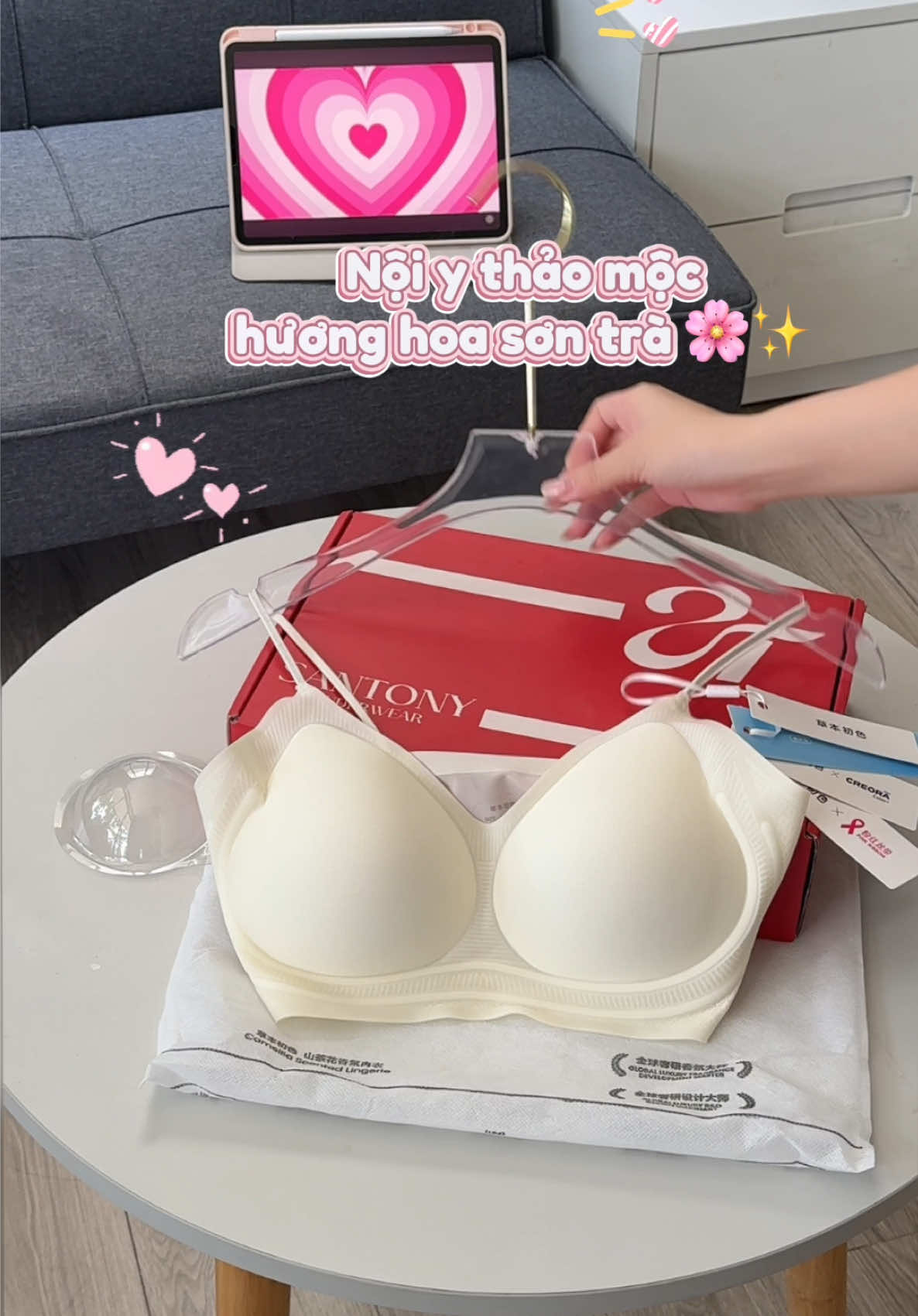 Lần đầu xuất hiện tại VN - NỘI Y CÓ MÙI HƯƠNG 🌸🌷✨🌼🍃 lạ chưa lạ chưaaaa 😝 #xuhuong #viral #aonguc 