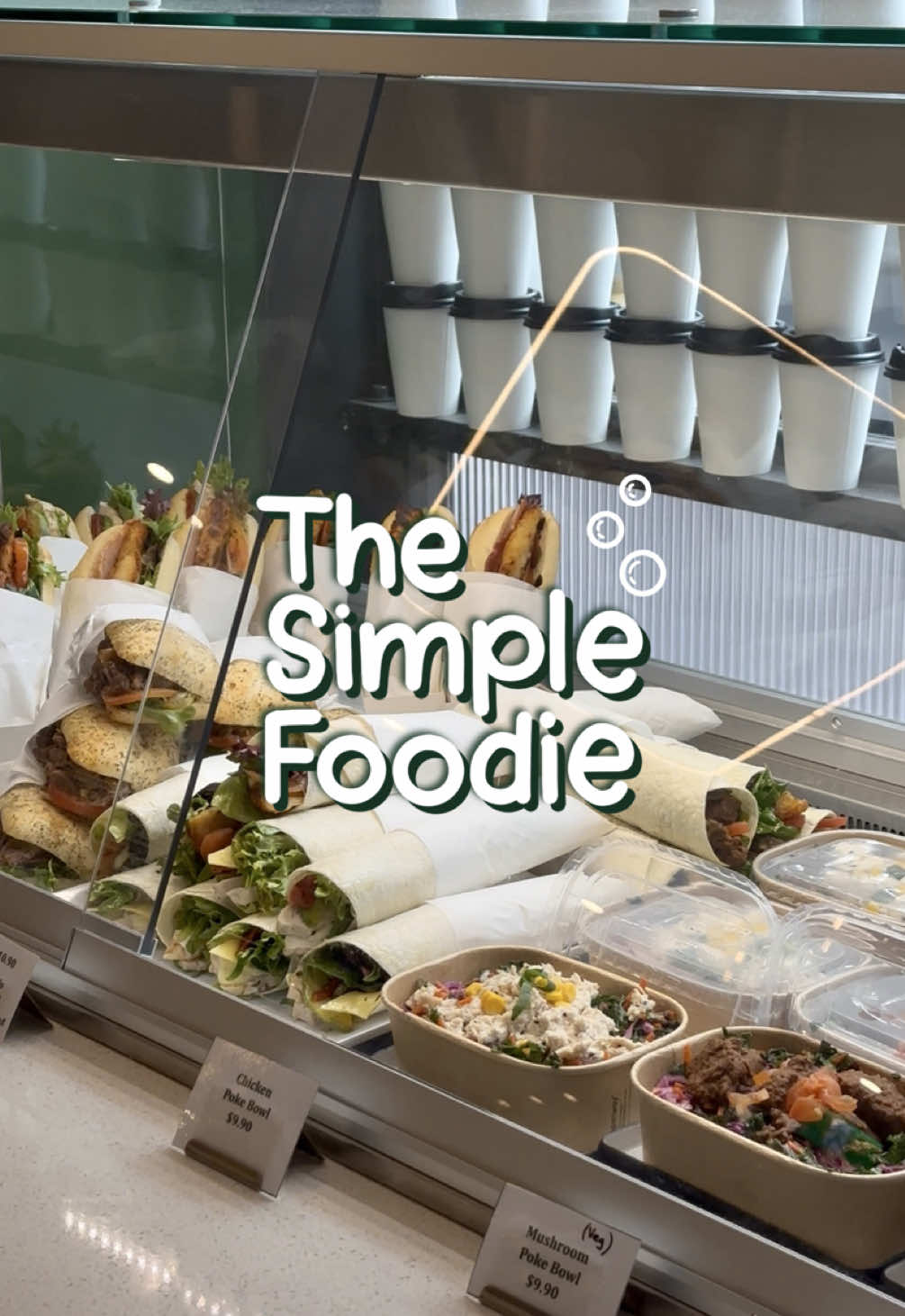 📍The Simple Foodie, Flinders St @The.Simple.Foodie  Lovely people!! I found the cheapest & happiest place for a quick Grab & Go🤩  Lunch break? Study break? Friends meet-up? Meetings? This is your spot! Plus, everything is so cheap here, especially in this economy 😍 almost everything is below $10 which is crazy😱 I really enjoyed their Mango Matcha, so unique, refreshing, and earthy 😆 Their soups & katsu bowl was also delicious ❤️ I swear, they have the friendliest people here too! Feels like the happiest cafe in Melbourne 😂 What I had:  - Mushroom Poke Bowl $9.90 - Chicken Katsu Bowl $10.90⭐️ - Japanese Sesame Glass Noodles $11.90 - Beef & Barley Soup $9.90 ⭐️(+bread rolls)  - Mushroom Quiche $9.90 - Ham & Cheese Croissant $8 - Mango Matcha $7.50⭐️ - Hot Latte $4.50 They also offer fresh pastries, salad wraps, sandwiches, breakfast muffins, desserts, even tiramisu🥹 inv 💌  #foodreviews #fooddiary #fyp #melbournefood #foodblogger  #melbourneeats #melbfoodies #whatsonmelbourne #melbournelife #lunchspot   #melbournecafe #viralfood #hiddengem #cheapeats #fastfood 