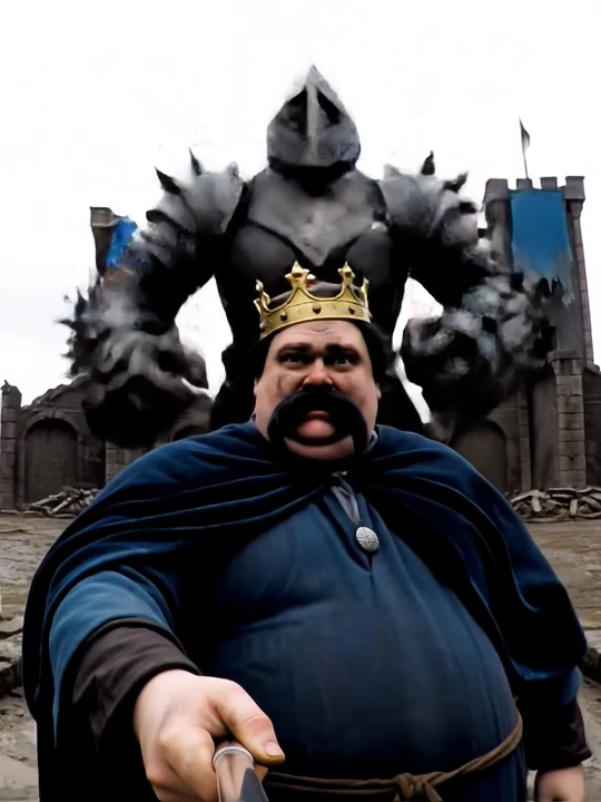 Infinite elixir theory confirmed? #clashroyales  #lumberloon #veo3 #king #blueking