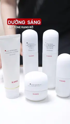 KANS trắng đã RESTOCK kịp thời cho các người đẹp dưỡng da đón hè đây!  Chốt sớm dưỡng sớm đẹp sớm nha ✨ #kansvietnam #kanschinhhang #SamDealChienHe #VNBeautyFest #TikTokBeautyFestVN #trehoa #duongsang #Glowskin #skincare 