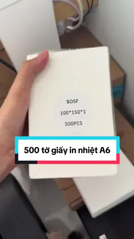Tệp 500 giấy in nhiệt giá tốt #giayinnhiet #giayina6 