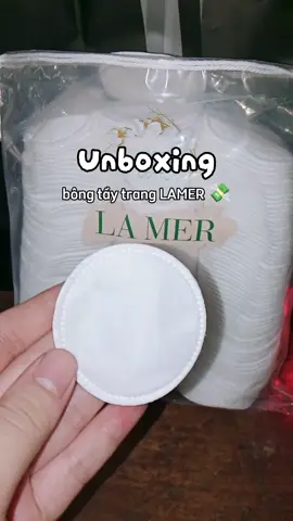 bông tẩy trang lamer #xh #xhhhhhhhhhhhhhhhhhhhhhhh #tiepthilienket #ninn_h #review #xuhuong #bongtaytrang 