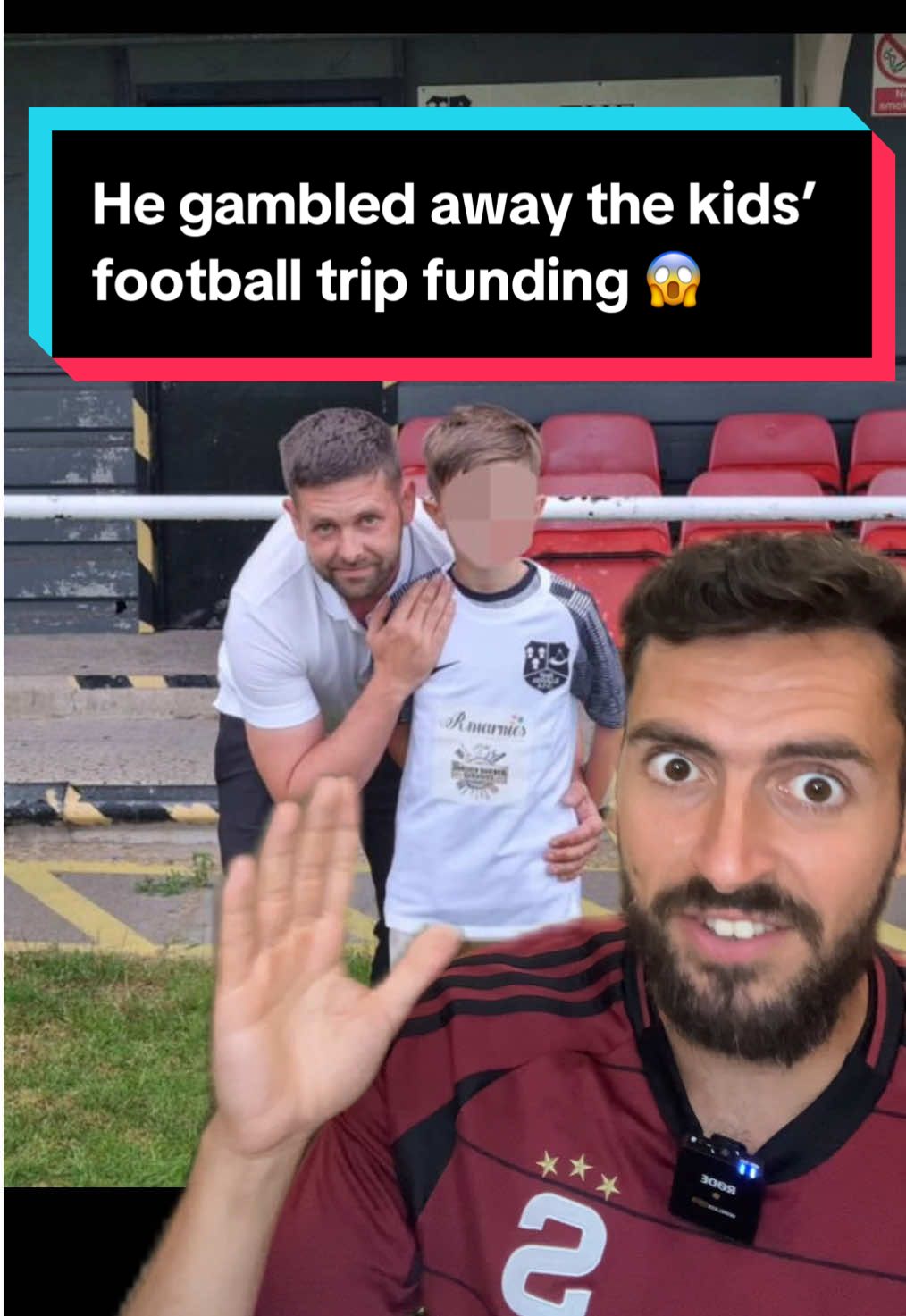 Football coach Michael Grisedale gambled away the U10 team’s funding for their football tournament trip to Barcelona