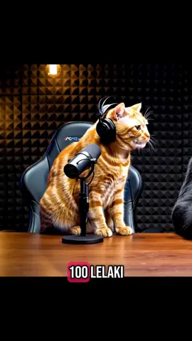 Podcast Oyen dan Hafiz : lawan 100 lelaki #parody #funny #podcast #gorilla #cat #oyen #monyet 