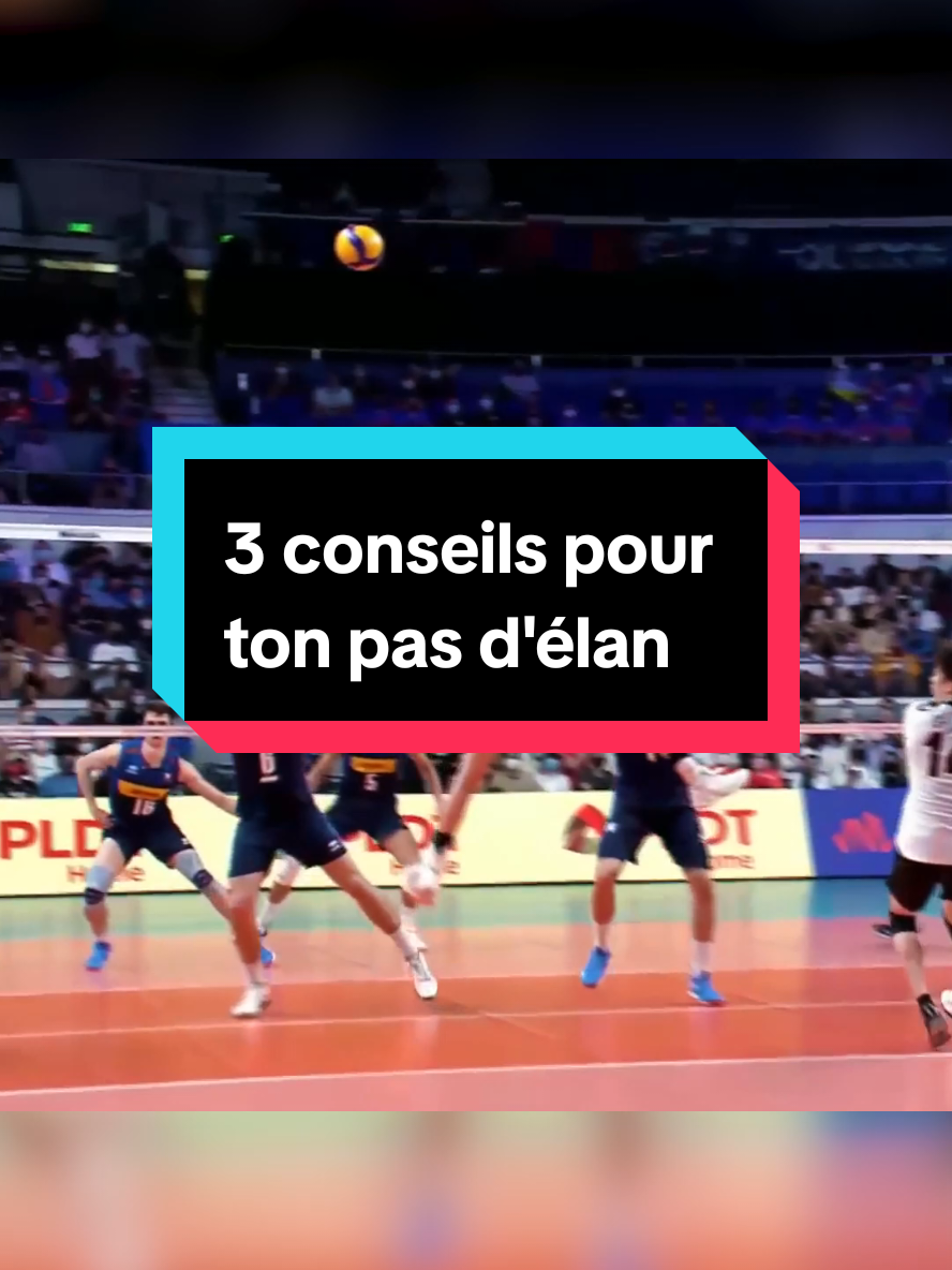 T'auras un meilleur pas d'élan en appliquant ces 3 conseils #volleyball #volleyballworld #volley #élan #attaque #conseil #haikyuu 