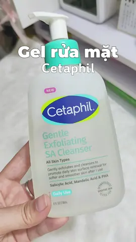 Cetaphil 🌱 #BHA #dadaumun #danhaycam #suaruamat #skincare 