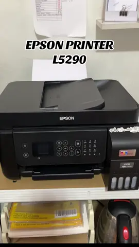 3 in 1 printer pang heavy duty perfect sa mga may printing business or sa mga student na madaming piniprint 🖨️📄🖤 #epsonprinter #epsonl5290printer #heavydutyprinter #allinoneprinter #3in1printer #epsonecotank #printingbusiness #fyp #fypage 