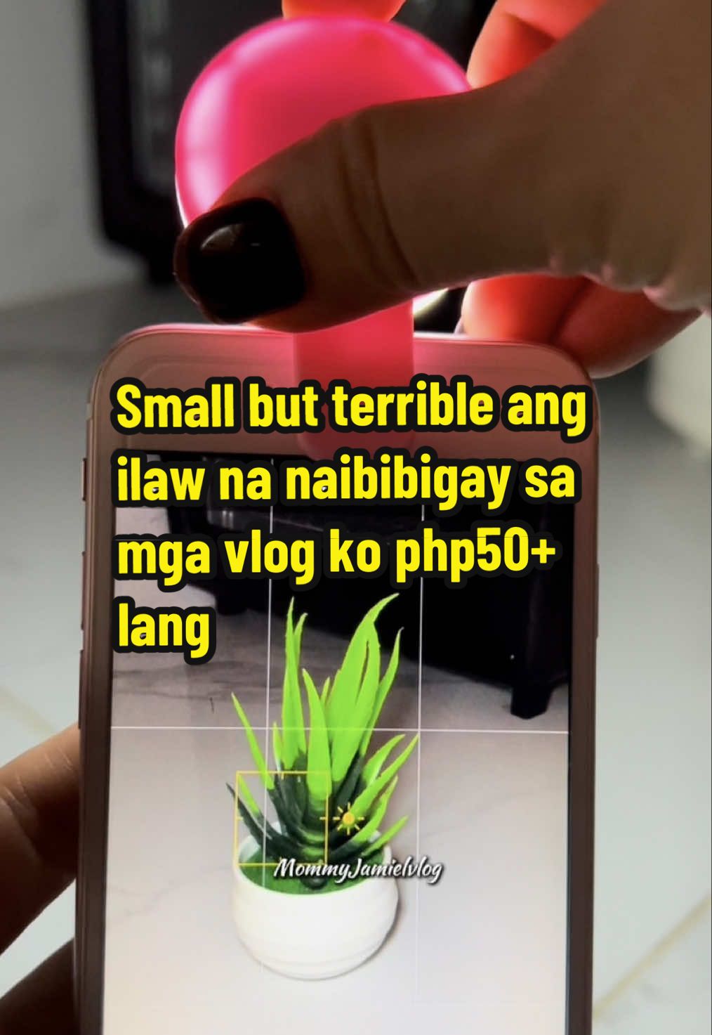 Ang mura pero useful kung creator ka at gusto mo ng magandang lightning sa mga video mo #MommyJamievlog 