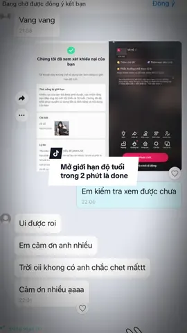 Nhận mở các tính năng trên tiptop#gioihandotuoi #mokhoatinnhan #xacminhdotuoi #tiktok #cachdoingaysinhtiktok 