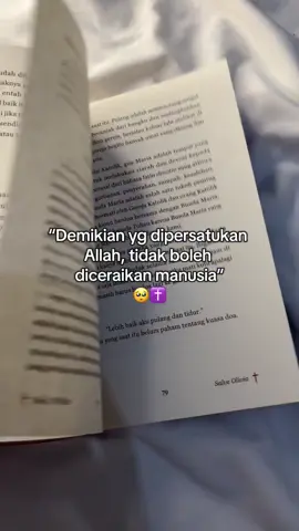 #cerai #pernikahankatolik #sakramenperkawinan #katolik #deusubiest #salveolivia #fyp #fyppppppppppppppppppppppp #selfhelpbooks 