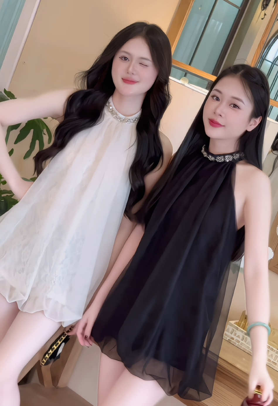 Muốn yêu cô chị phải chiều cô em 😁 #nganlinhshop #viral #trending #phoidoxinh 
