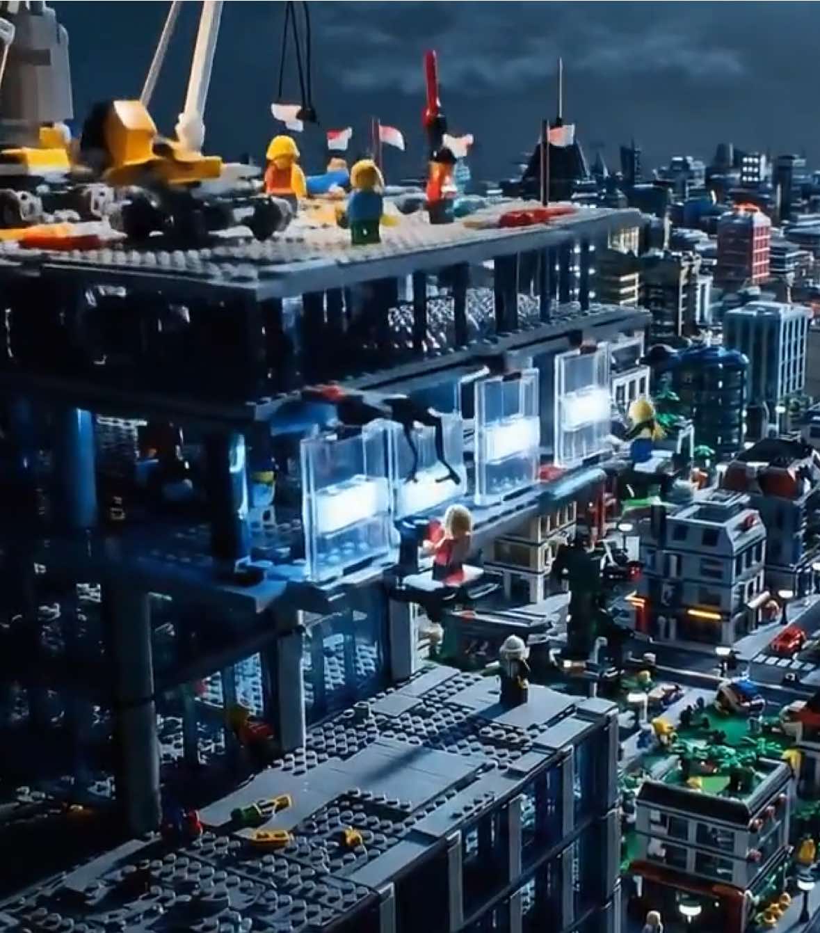 Lego world  #lego #ai #aivideo #fyp