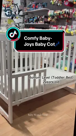 🛏️👶 Meet the Cot That Does It All! 💖 The Comfy Baby Joys Baby Cot is here to bring comfort, safety, and versatility into your parenting journey! 💫 ✨ 𝟲-𝗶𝗻-𝟭 𝗠𝘂𝗹𝘁𝗶𝗳𝘂𝗻𝗰𝘁𝗶𝗼𝗻 𝗗𝗲𝘀𝗶𝗴𝗻: ✔️ Baby Cot 🍼 ✔️ Co-Sleeper 🤱 ✔️ Toddler Bed 🚼 ✔️ Sofa Bed 🛋️ ✔️ Playpen 🎈 ✔️ Rocking Mode for gentle soothing 💞 🌿 Why Parents LOVE it: 🪵 Made from strong pine wood with a non-toxic water-based finish 🛡️ Teething rails made from safe, food-grade material 🛏️ 3 adjustable base heights — grows with your baby 🌙 3 anti-reflux incline positions – reduce spit-ups & congestion 🚗 Universal wheels with locks for easy movement & safety 💡 Stylish, space-saving, and built to last — this cot is perfect for modern families looking for comfort + convenience in one beautiful package 💕 📍 Available now at Baby Wonderland! Come check it out in-store! ======================================= 🛒𝗪𝗮𝗹𝗸 𝗶𝗻 𝘀𝘁𝗼𝗿𝗲 Kota Kinabalu Branch : 📍𝐌𝐞𝐭𝐫𝐨 𝐓𝐨𝐰𝐧, 𝐁𝐥𝐨𝐜𝐤 𝐄, 𝐆𝐫𝐨𝐮𝐧𝐝 𝐅𝐥𝐨𝐨𝐫, 𝟖𝟖𝟑𝟎𝟎 𝐊𝐨𝐭𝐚 𝐊𝐢𝐧𝐚𝐛𝐚𝐥𝐮, 𝐒𝐚𝐛𝐚𝐡 🚗(Opposite Café de Vie, Beside Jesselton University College Metro Town) . . Visit our 𝗼𝗻𝗹𝗶𝗻𝗲 𝘀𝘁𝗼𝗿𝗲 🛒𝗪𝗲𝗯𝘀𝗶𝘁𝗲: https://www.babywonderlandkk.com 🛒𝗦𝗵𝗼𝗽𝗲𝗲: https://shp.ee/xuuzx2t 🛒𝗟𝗮𝘇𝗮𝗱𝗮: https://s.lazada.com.my/s.UIDNv . . Or 𝗪𝗵𝗮𝘁𝘀𝗮𝗽𝗽 us; 📲http://wasap.my/+60107632090 . . Follow our 𝗜𝗻𝘀𝘁𝗮𝗴𝗿𝗮𝗺 & 𝐓𝐢𝐤𝐭𝐨𝐤 for more 🔆https://www.instagram.com/babywonderland.kk 🔆https://www.tiktok.com/@babywonderlandkk . . #babywonderland #ourbabyshop #babywonderlandkk