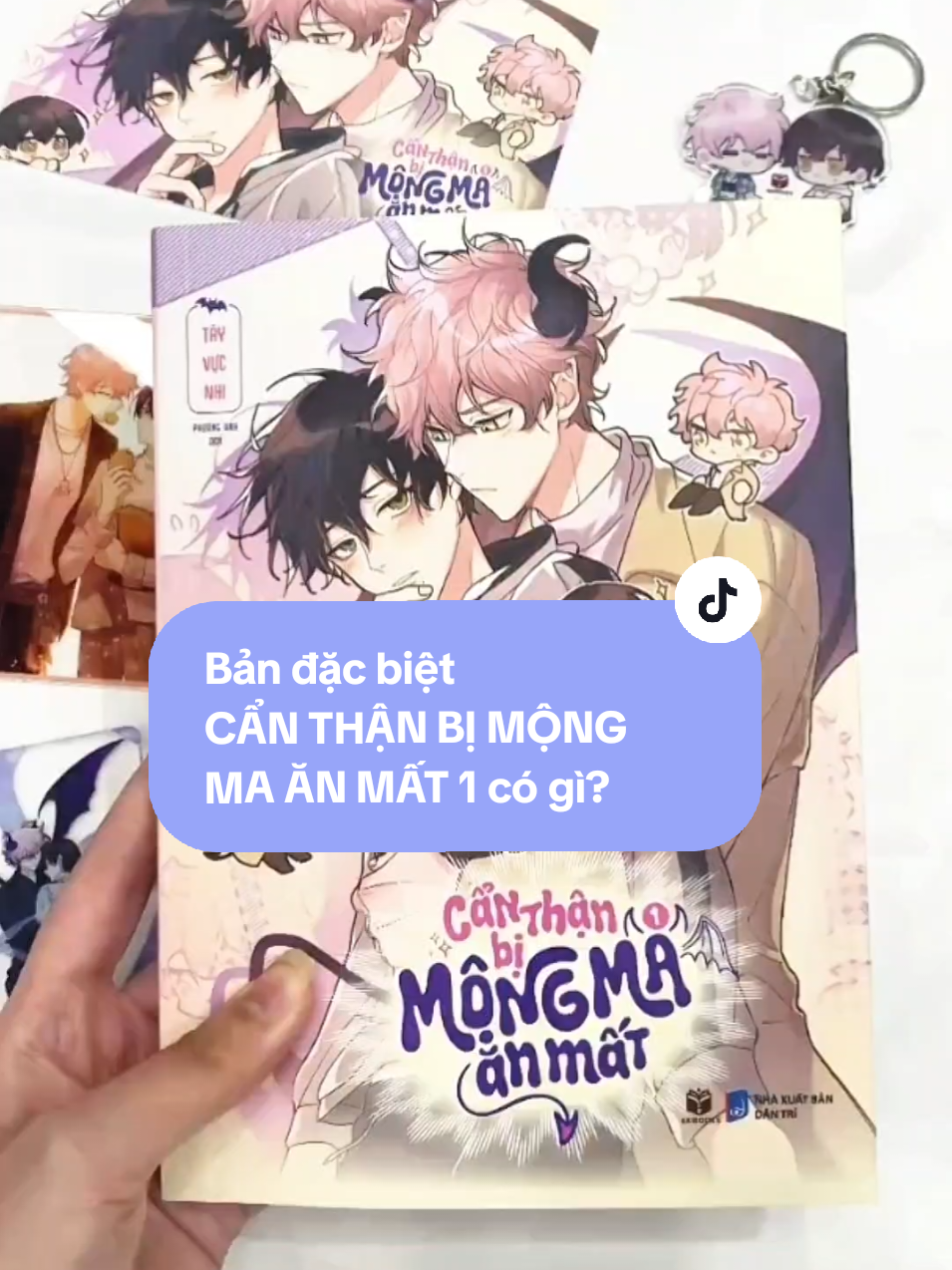 Bản đặc biệt Cẩn thận bị mộng ma ăn mất 1 có gì hot? #canthanbimongmaanmat #akibooks #manhua 