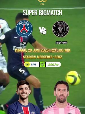 23:00 PSG vs Inter Miami sedang tayang, tonton sekarang!