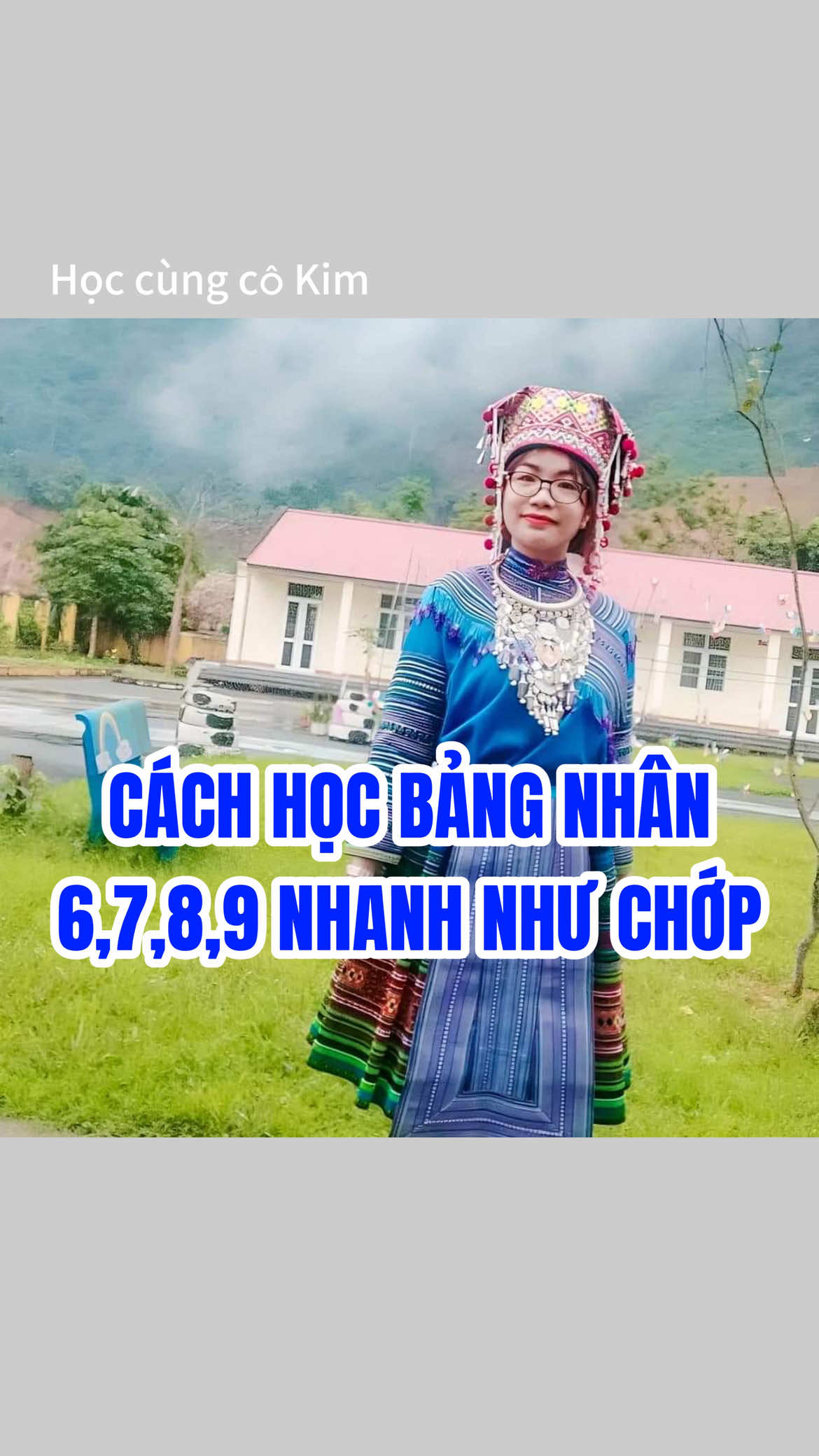 📌 1 video – 4 bảng nhân: 6, 7, 8, 9 Học nhanh – nhớ lâu – khỏi rối não 🤯 Lưu lại học dần nha! #hoccungcokim #hoccungtiktok #meohoctap #bangcuuchuong #toanthuvi 