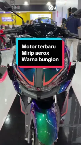 Motor terbaru dari QJ, mirip aerox tapi warnanya cakep. QJ Motor Viento 180.