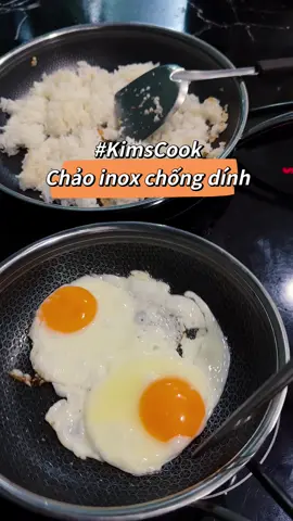Test độ chống dính cho chảo Inox KimsCook Hàn Quốc, đảm bảo ưng ý nha. #kimscook #chaoinox #yeubep #yeubepnghiennha #medam #mebimsua #cooking #xuhuong #xh #xhtiktok #bep #heiditruong #tiktokshop #tiktoksale  @𝐇𝐞𝐢𝐝𝐢 𝐓𝐫𝐮𝐨𝐧𝐠  @𝐇𝐞𝐢𝐝𝐢 𝐓𝐫𝐮𝐨𝐧𝐠 