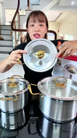 Thấy giá hời hẵng mua nha các bác ơi  #yenhoareview #xuhuong #noiinox #noiinoxcaocap #noiinox304 #noiinox3day #combo3noiinox  @Yến Hoa Review 