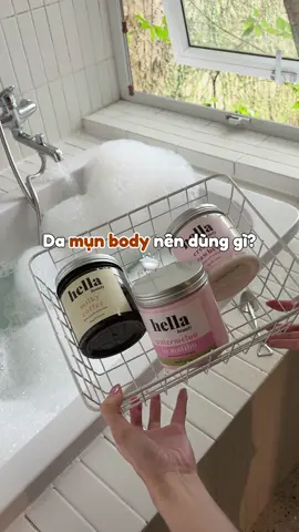Bà nào nhiều mụn body thì vào coi nè ☕️ #hellabeauty #taytebaochetbody 