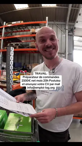 Envoie ton cv par mail  info@emploi-log.org #france #paris #rechercheemploi #iledefrance #france🇫🇷 #emploi #montreuil #creteil 