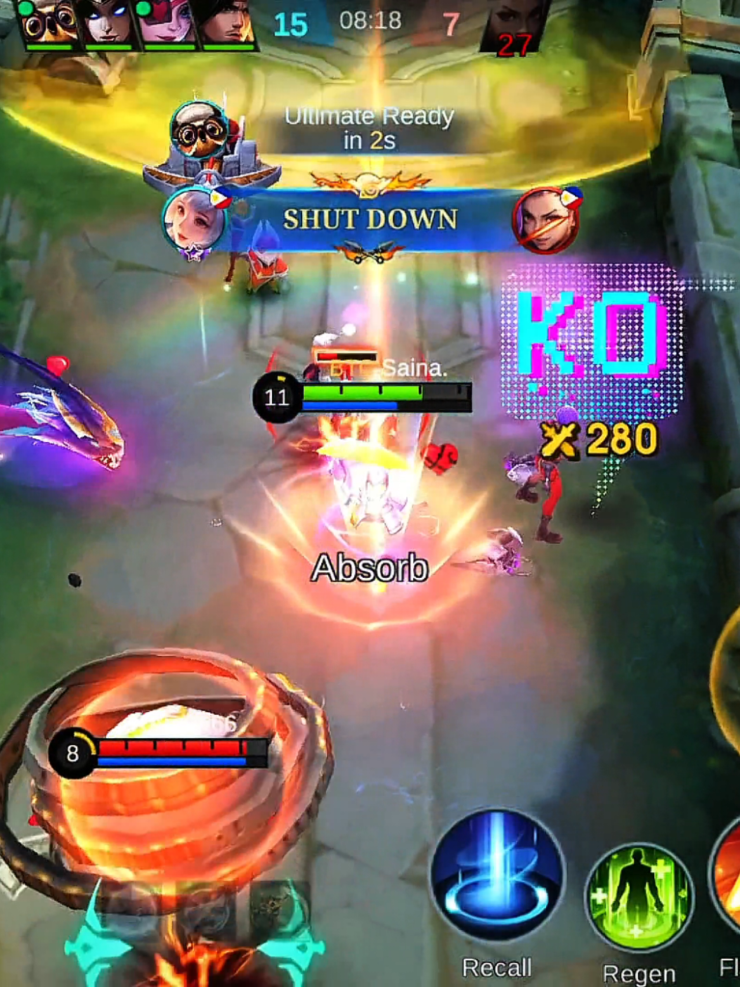 Kagura high ranked??🔥 #MLBB #MobileLegends #MobileLegendsBangbang #mlbbphbo #sainamlbb 