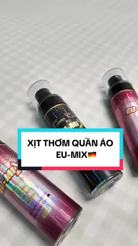 Combo2 Xịt Thơm Quần Áo EU-MIX,Hương Coco Cool & Vani Cool#xitthom#xavaikho#xathomquanao#eu_mix#nuocxava#eumix
