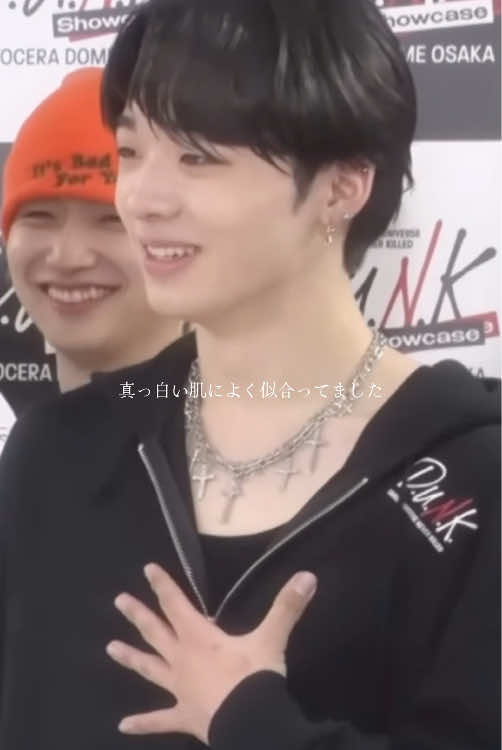 黒が似合う バックステージのビジュが神ってた #BEFIRST #RYUHEI #リュウヘイ #春雷