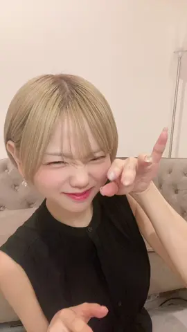 完全な金髪ショートにしました✌🏻 #アイドル #unSea #idol #ショートヘア #ヘアスタイル #fyp #初音ミク#ミクミクビーム #おすすめ 