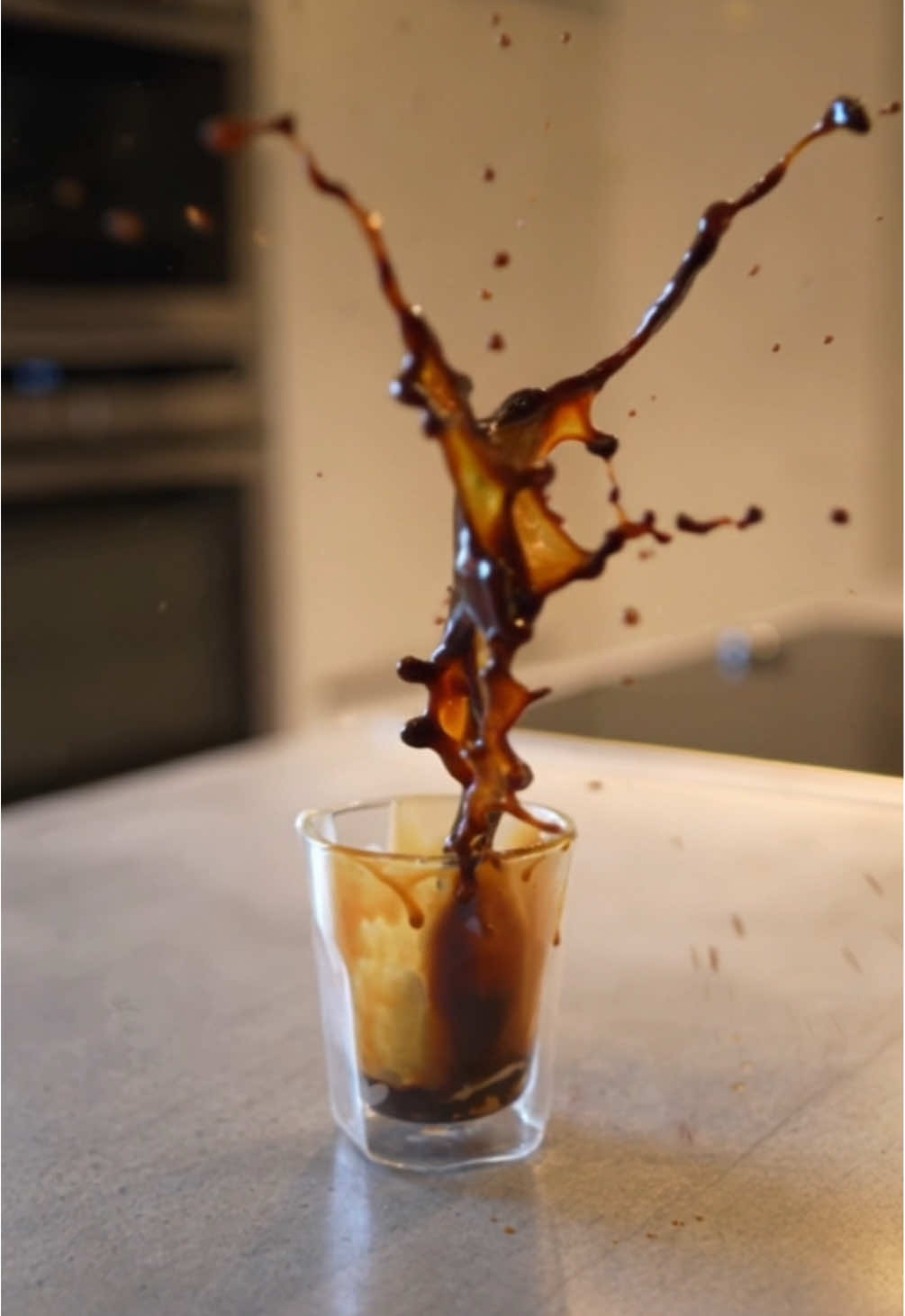 Watch this scoop dive into boldness. When gelato meets espresso… magic happens. ☕🍨 Slow it down. Feel the splash. Taste the drama. #SlowMoSatisfying #EspressoVibes #GelatoDrop #CoffeeArt #FoodSlowMo #IcedEspresso #coffeeaddict #sweetdreams #CinematicCoffee #SplashShot #FoodieVisuals #MoodyCoffee #hupresso #hupressi 