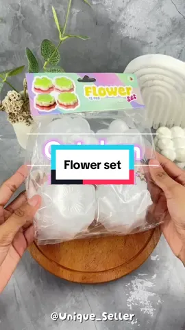 Cetakan Flower set aman dikukus🥰💝🌸 #checkoutnow #gajiansale #gajiantelahtiba #fypシ゚viral #diskongajian 