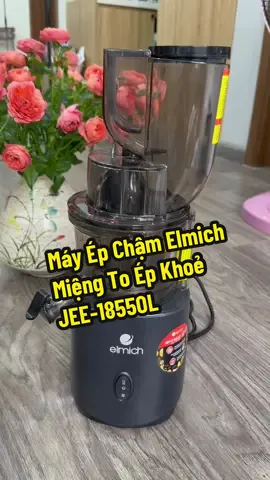 Máy Ép Chậm Elmich Miệng To Ép Khoẻ Công Suất 240w JEE-1855OL #tiktokviral #giadung #reviewdonha #donhabep #elmich #mayepcham #mayeptraicay #mayepchamelmich #jee18550l 