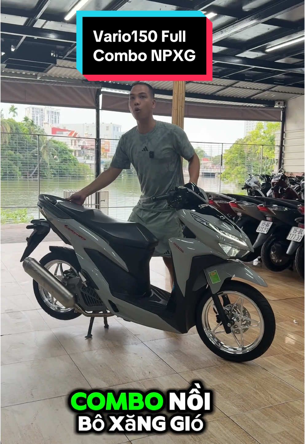 Vario150 Up Xi Măng, Lên Full Combo NPXG 😍 #xuhuongtiktok #xuhuong #haiphong #vario150 